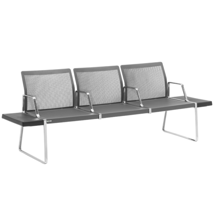 نیمکت انتظار ترانزیت پشت فلزی